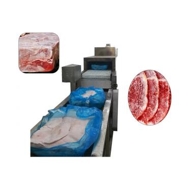 Meat Thawing Machine , Microwave Thawing Machine Silver Gray Appearance